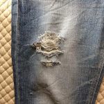 履かないジーンズをリユース!ダメージジーンズを作ってみた。