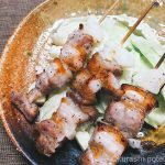 豚バラって福岡だけなの?キャベツは?今日は自宅焼き鳥で乾杯!