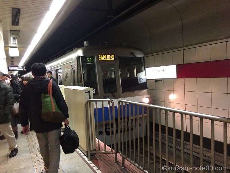 福岡市のアクセスで一番人気があるのは市営地下鉄、次いで西鉄電車、JR九州、そして西鉄バスとなっております。