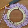 コットン糸でシュシュを編もう。くさり編みで簡単しかもかわいい！