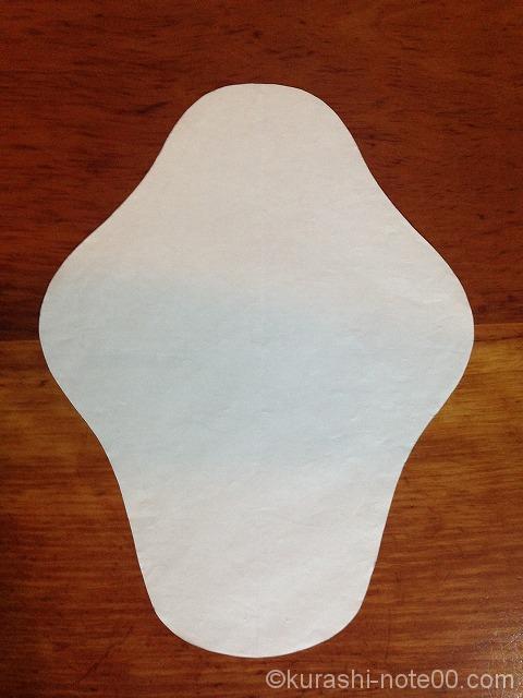 布ナプキン型紙