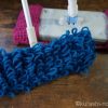 床掃除シートを余り毛糸で編んでみよう【編み方をていねいに解説】