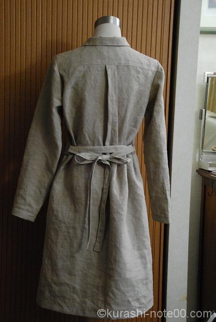 ソーイング大人服｜リネンで縫うスプリングコート | 【暮らしの音 