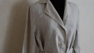 ソーイング大人服|リネンで縫うスプリングコート