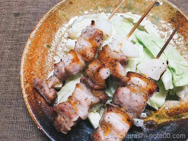 豚バラって福岡だけなの キャベツは 今日は自宅焼き鳥で乾杯 暮らしの音 Kurashi Note