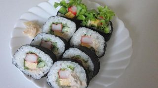 スーパーで買っていた「サラダ巻き」自宅で作る!の巻