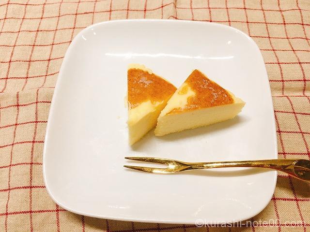 蒸しケーキを冷凍するとスフレチーズケーキに変身 暮らしの音 Kurashi Note 蒸しケーキを冷凍するとスフレチーズケーキに変身 暮らしの音 Kurashi Note