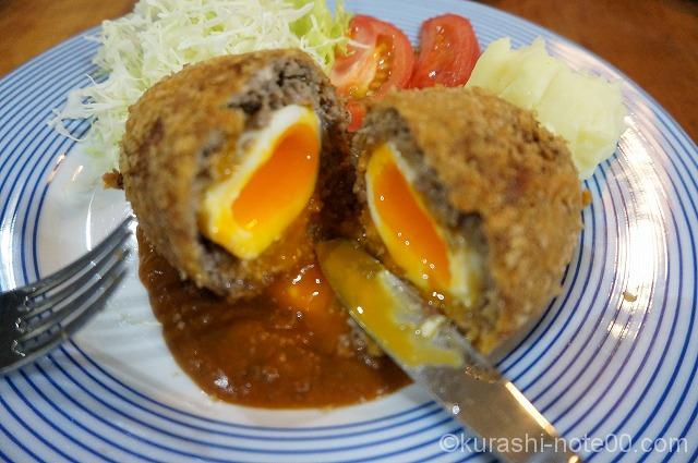 ごちそうさん の半熟卵のスコッチエッグを作ろう レトロな洋食屋さんのレシピ 暮らしの音 Kurashi Note ごちそうさん の半熟卵のスコッチエッグを作ろう レトロな洋食屋さんのレシピ 暮らしの音 Kurashi Note