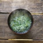 我が家の七草粥。あっさりしてなくてゴメンね…