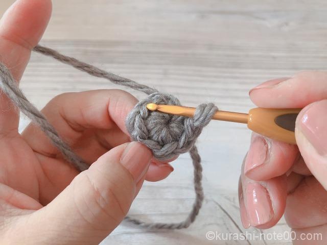 かぎ編みをはじめよう 2通りの円の編み方 輪の引き締め方ガイダンス 暮らしの音 Kurashi Note