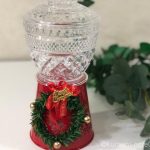 ダイソーで作るクリスマスキャンディポット