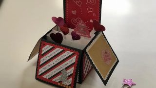 立体になるポップアップボックスカードの作り方|「沼ハマ」サプライズボックス