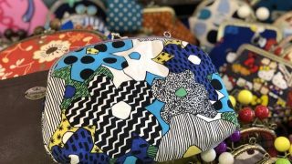 福岡ワンディショップHaruさんのがま口ポーチに魅了されました!