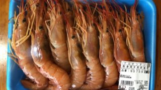 コストコの天然赤海老でガーリック焼き|正月のおせちの1品にも