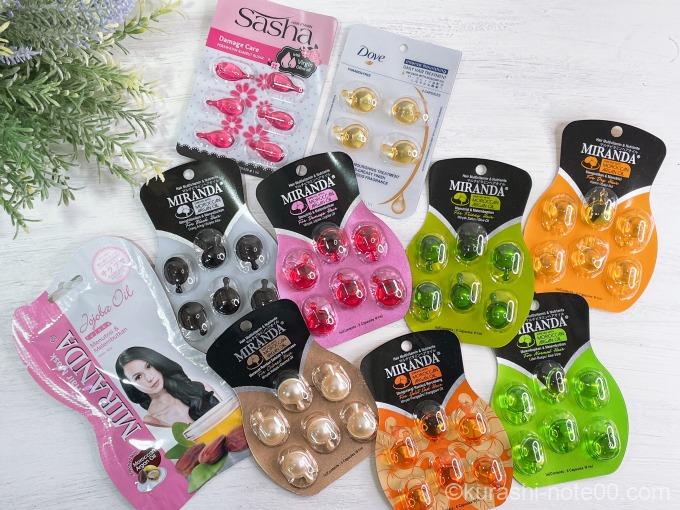 セリアのヘアオイル