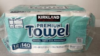 カークランドシグネチャー ペーパータオルがコストコ久山倉庫で爆売り