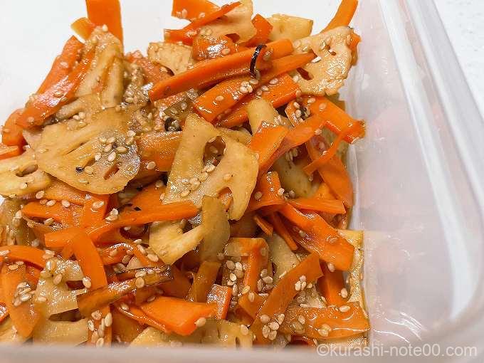 レンコンのきんぴら