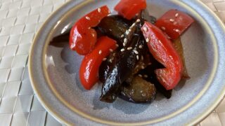 じゅわわ~っとお口に広がるナスの甘酢炒め(常備食にも)
