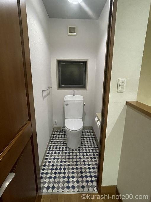 3階施工後のトイレ