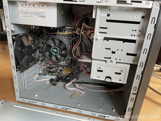 パソコンの内部