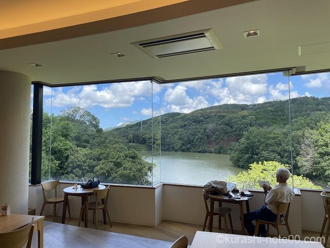 展望カフェの景観