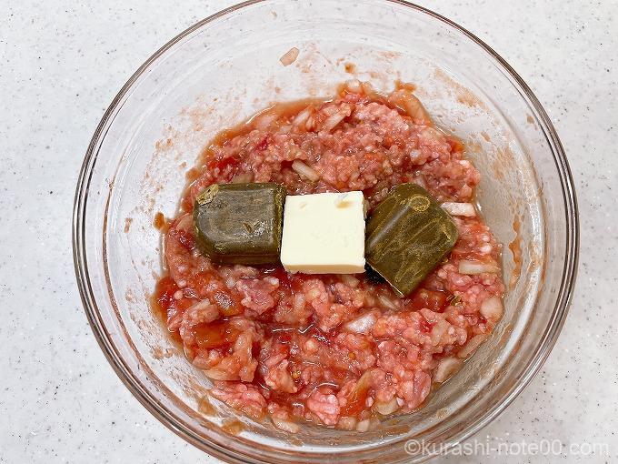 カレールーとバター