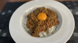 レンジだけでこのクオリティ!【ずるいキーマカレー】