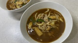 冷凍ストックしておくと超便利【カレーうどん】調理時間わずか10分