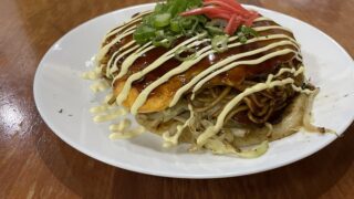 フライパン２つで作る【広島風お好み焼き】ひっくり返さないので失敗なし！