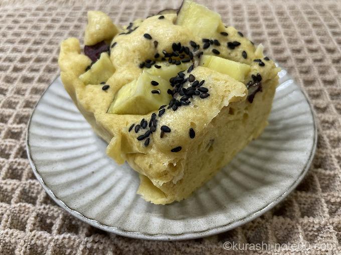 さつまいも蒸しケーキ