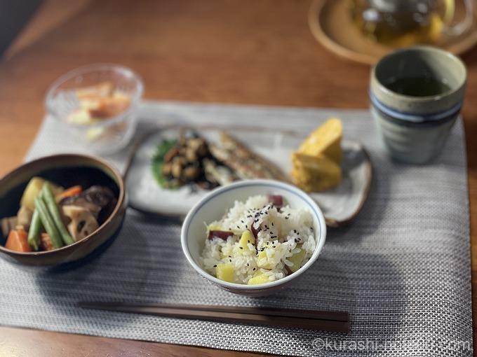サツマイモご飯