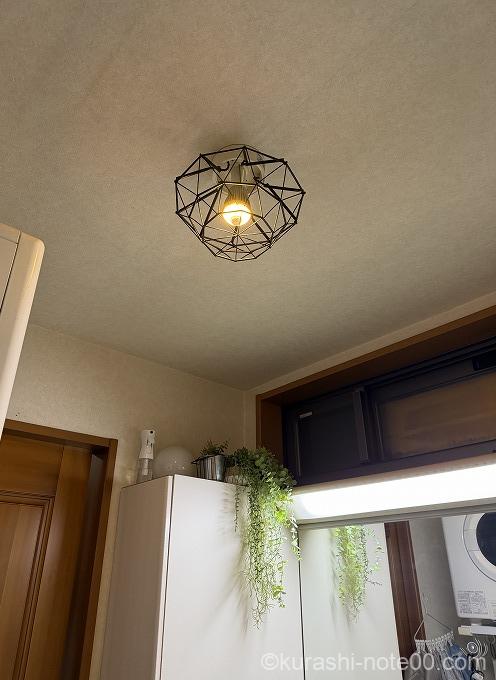 ワイヤーランプシェード