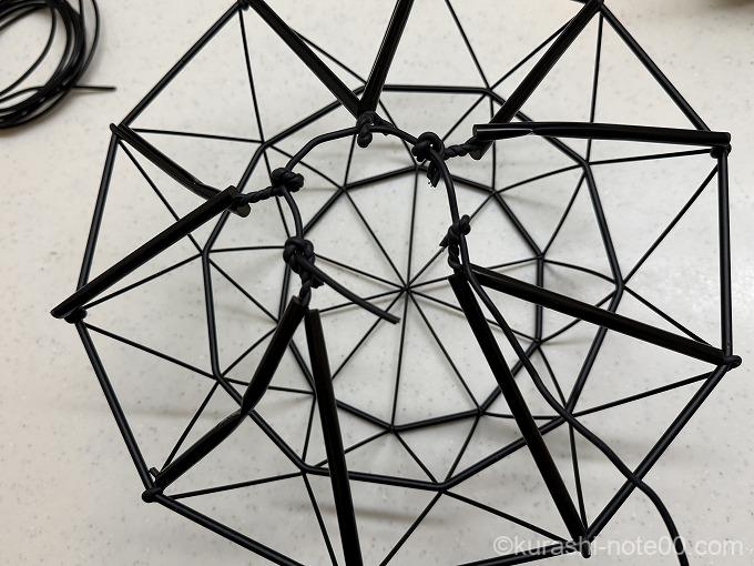 ワイヤーロープを縛る