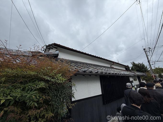 列をなしているところ