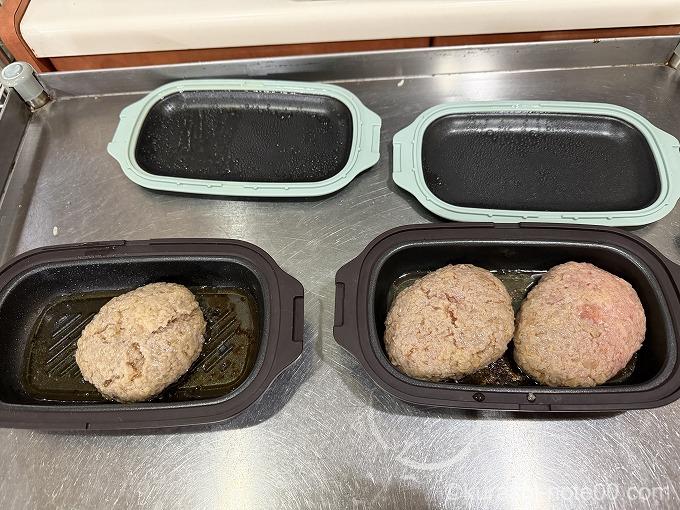 焼いたところ