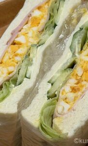 たまごサンド|まな板を汚さず作る裏技と、パンからはみ出ない方法